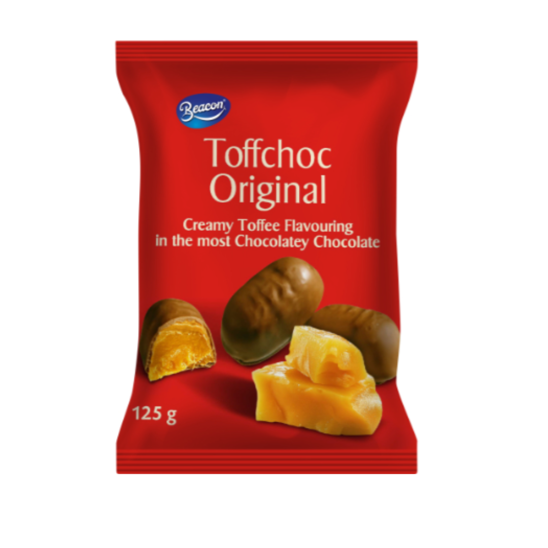 Beacon Chocolate Prepacks - Toffchoc Original 125g
