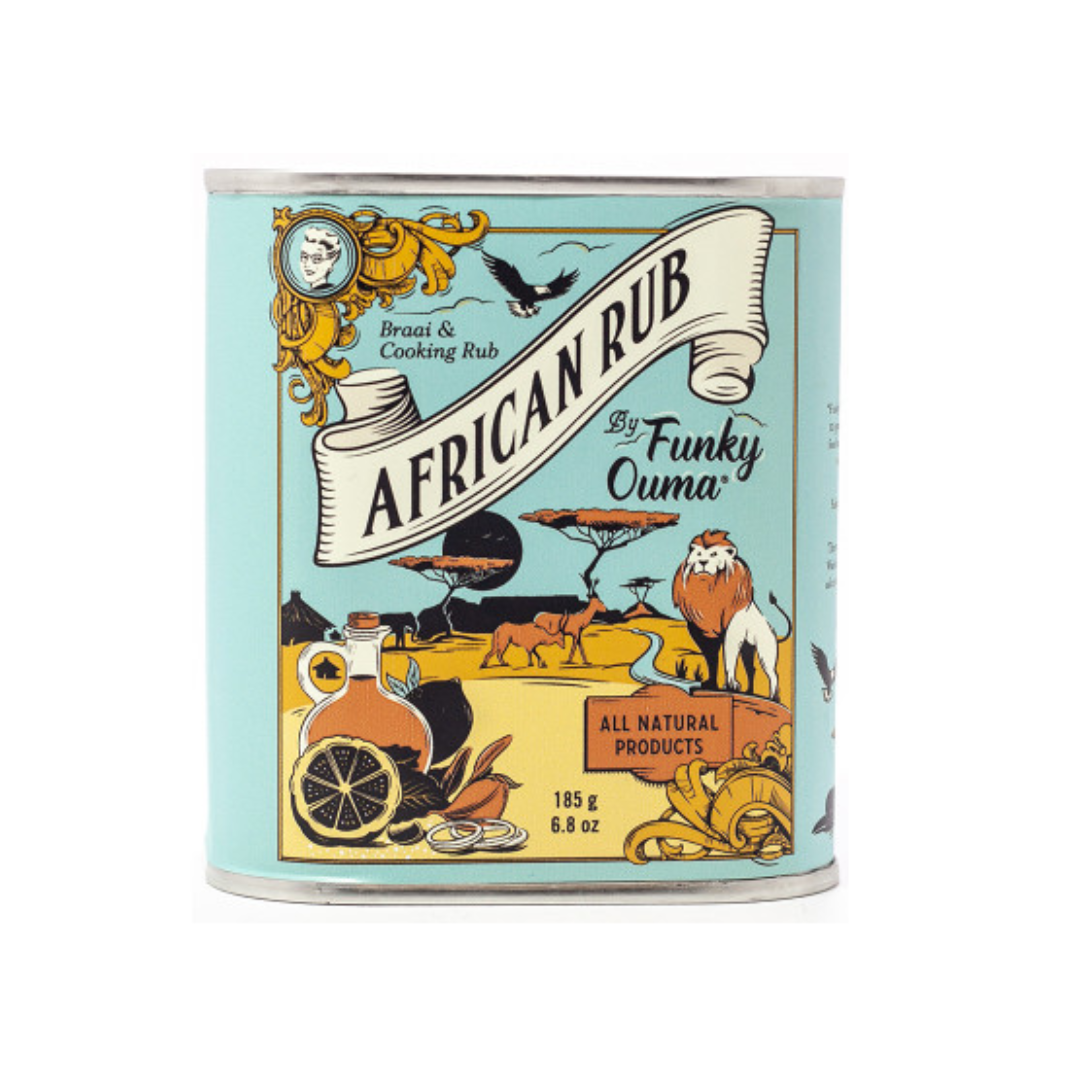 Funky Ouma African Rub (Tin) 185g