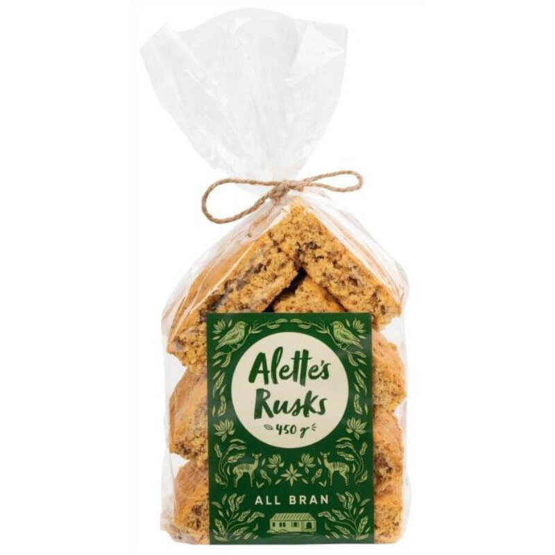Alettes Rusks Rusks - All Bran 450g - Safari Outpost