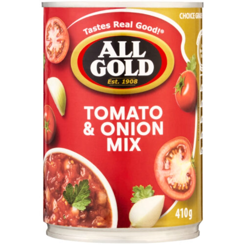 All Gold Mix - Tomato & Onion (Can) 410g - Safari Outpost