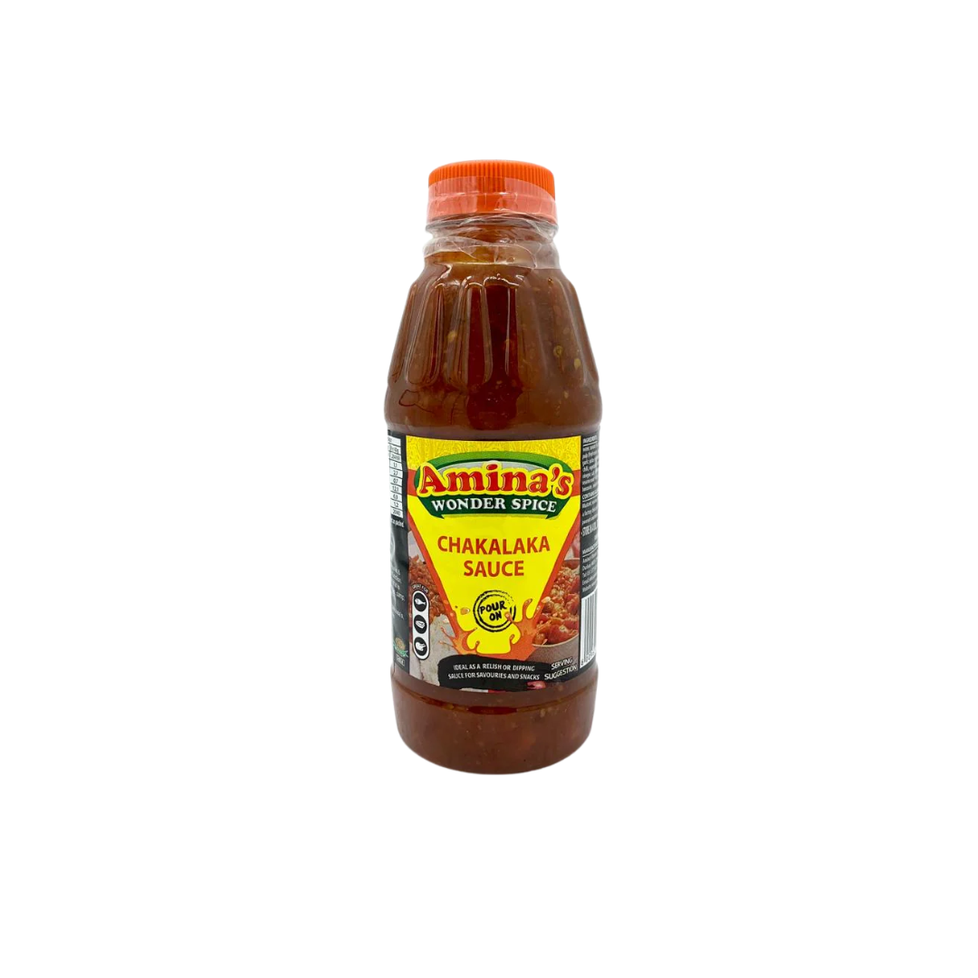 Amina's Wonder Spice Sauce - Pour On - Chakalaka 500ml