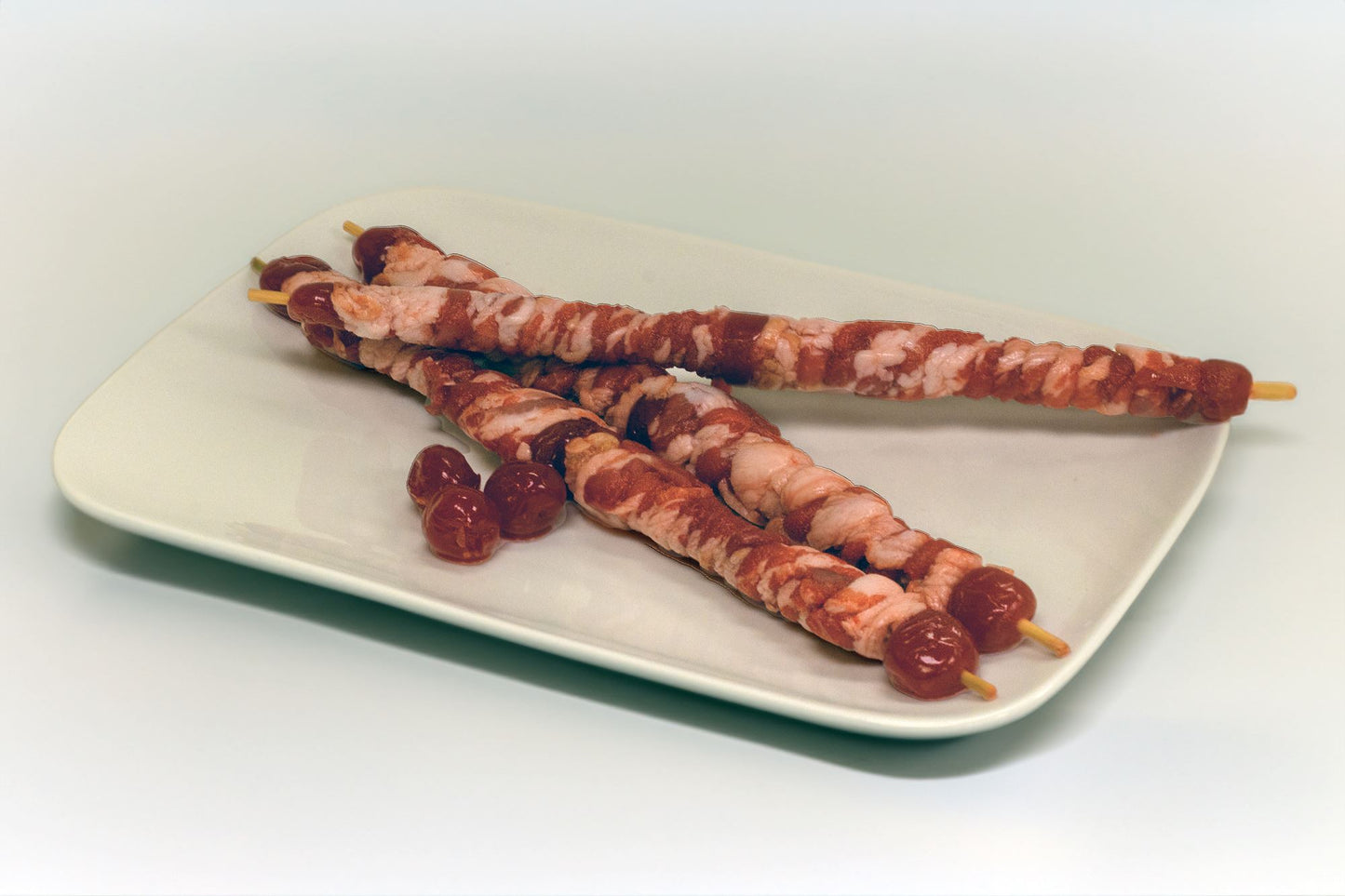 bacon and cherry sticks