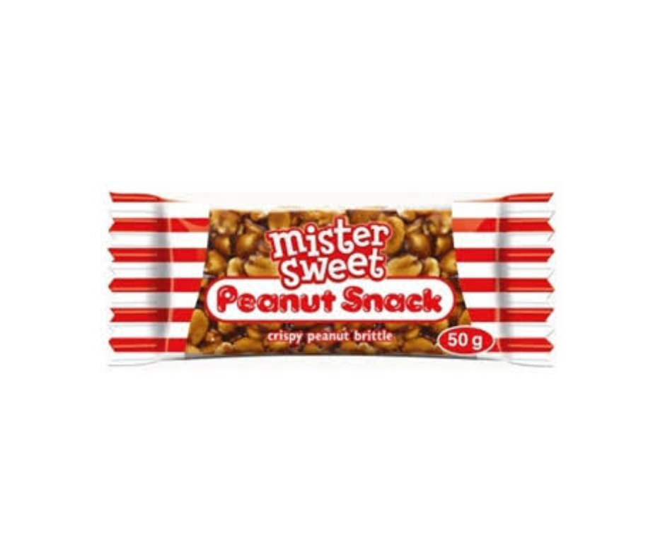 Mister Sweet Countlines - Peanut Snack - Medium 50g