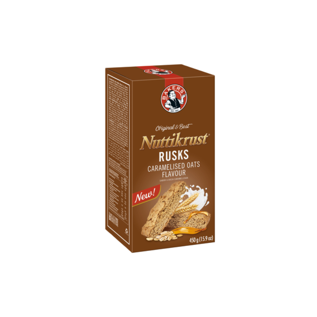 Bakers Nuttikrust - Rusk 450g