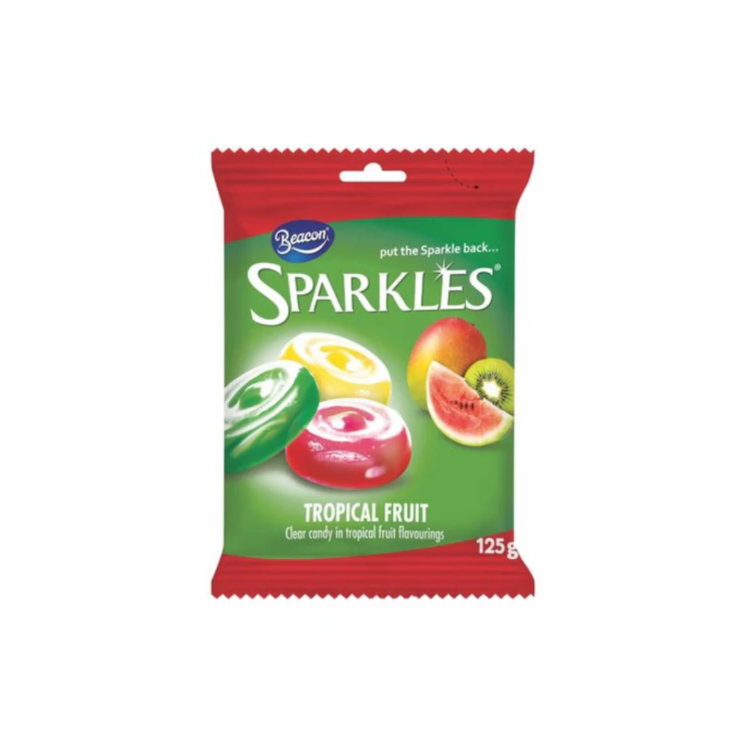 Beacon Sparkles - Tropical Fruit 125g