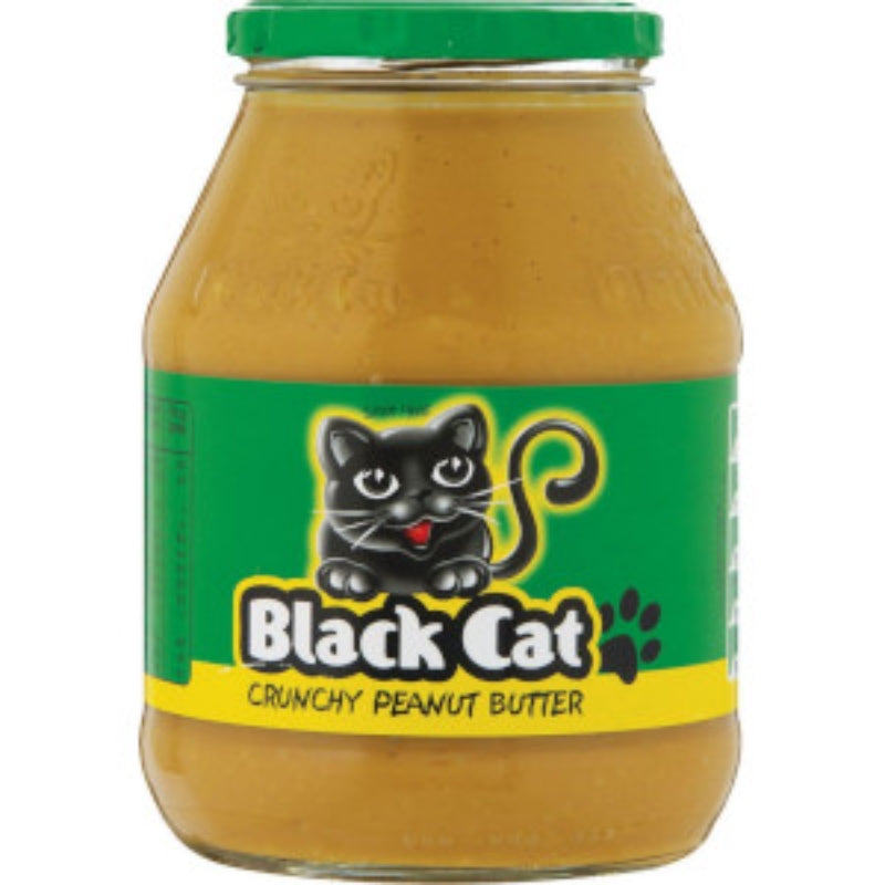 Black Cat Peanut Butter - Crunchy 400g - Safari Outpost