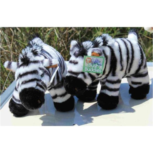 Bush Buddies Plush & Cuddly - Zebra - Large 25cm