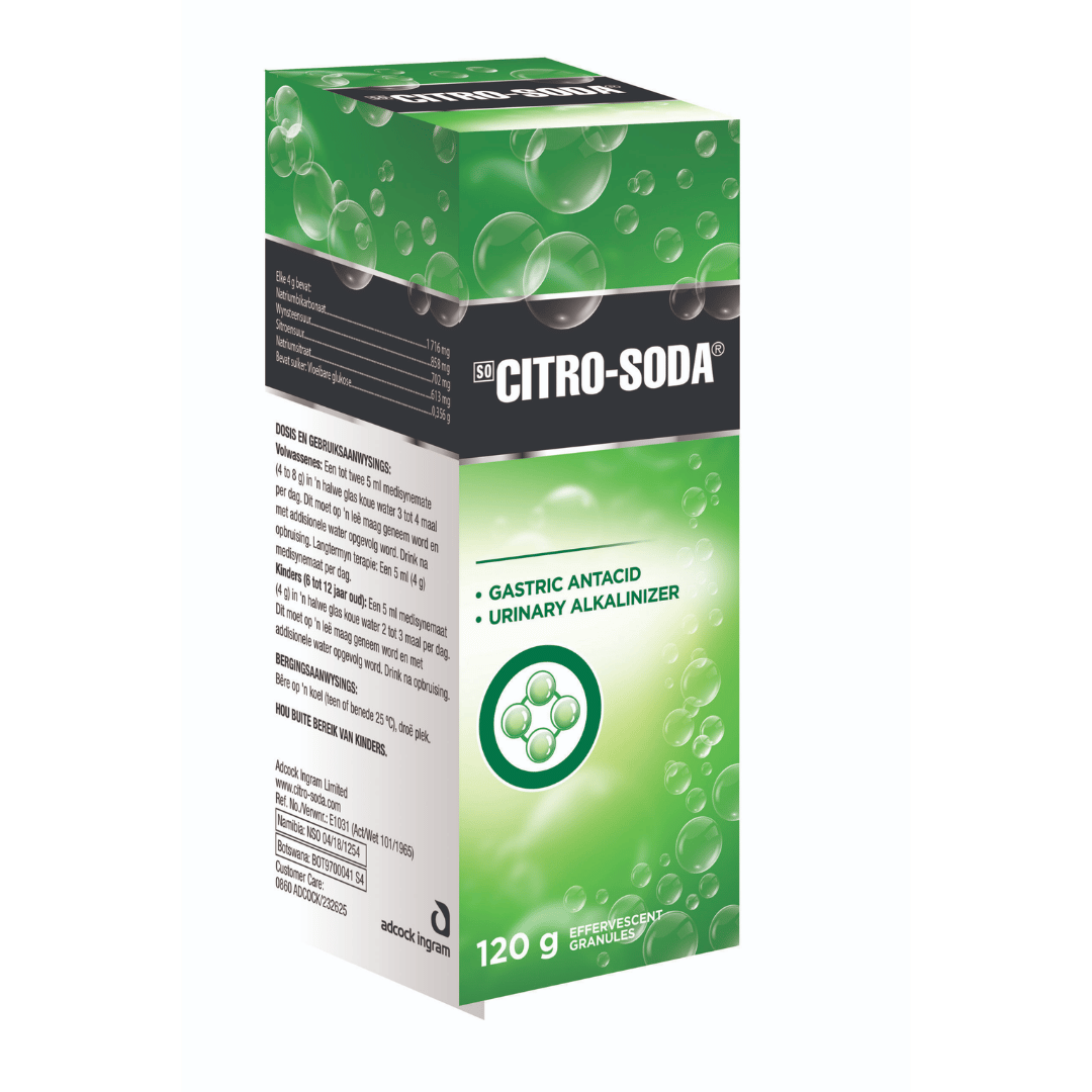 Citro-Soda Granules Bottle - Original 120g