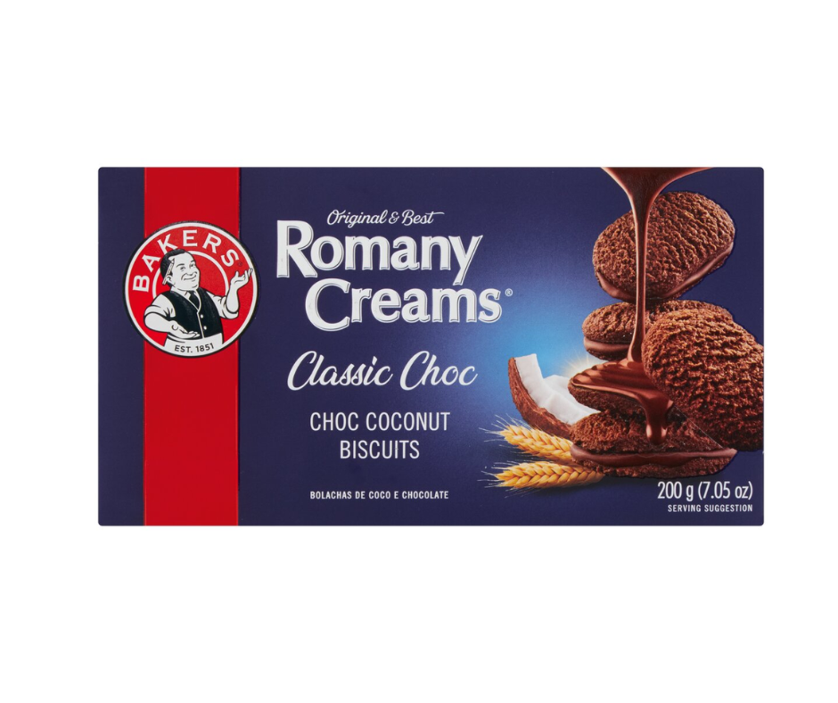 Bakers Romany - Classic Choc 200g