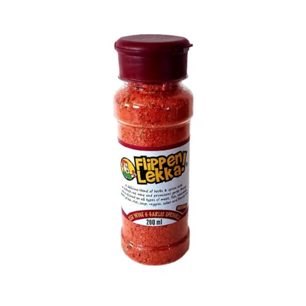 Flippen Lekka Red Wine and Garlic 200ml
