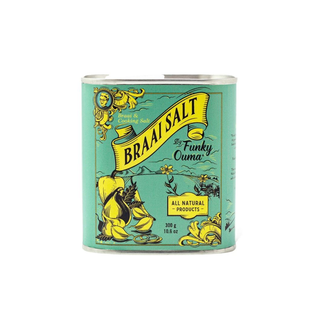 Funky Ouma Braai Salt (Tin) 300g