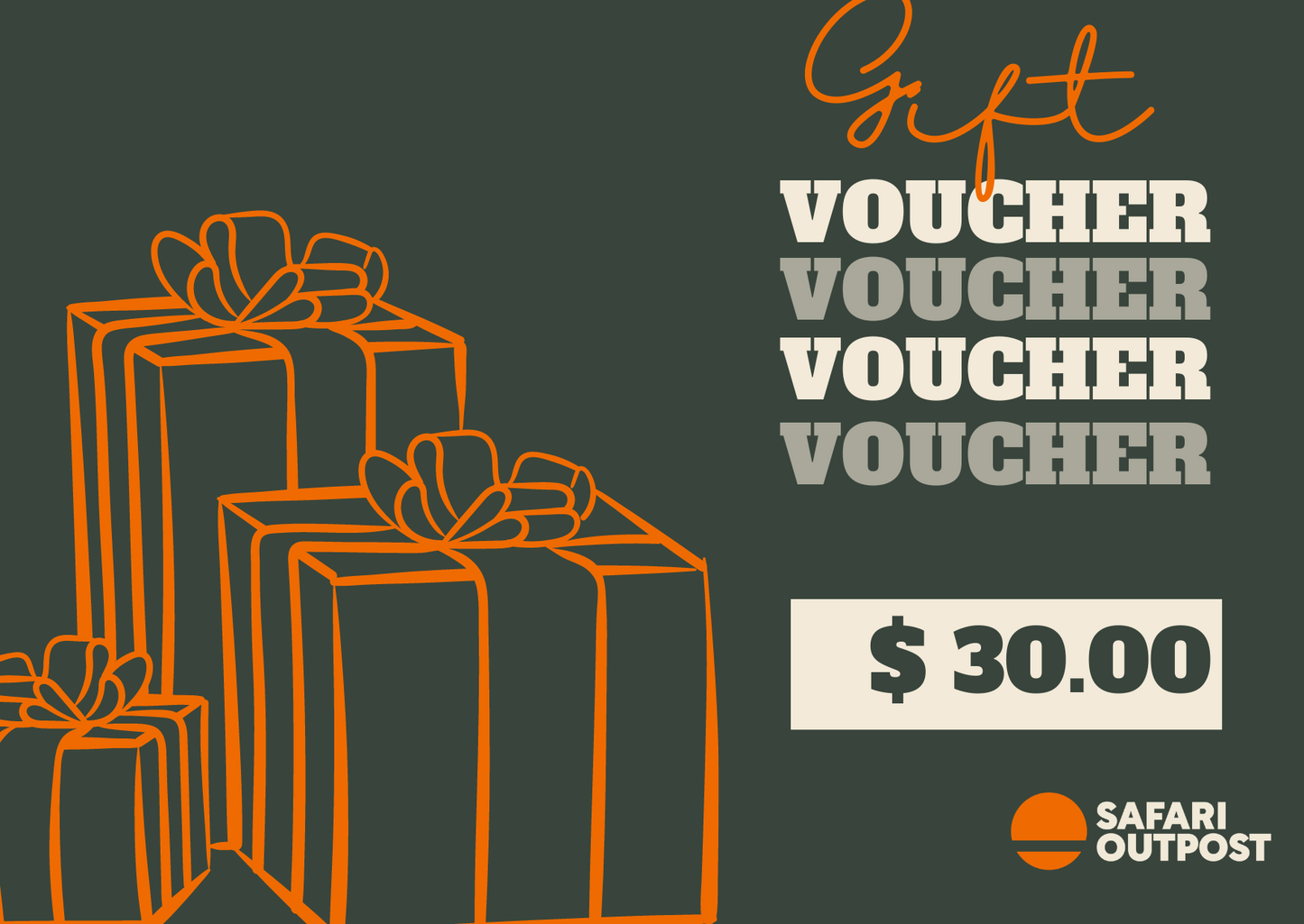Safari Outpost Gift Card - Safari Outpost