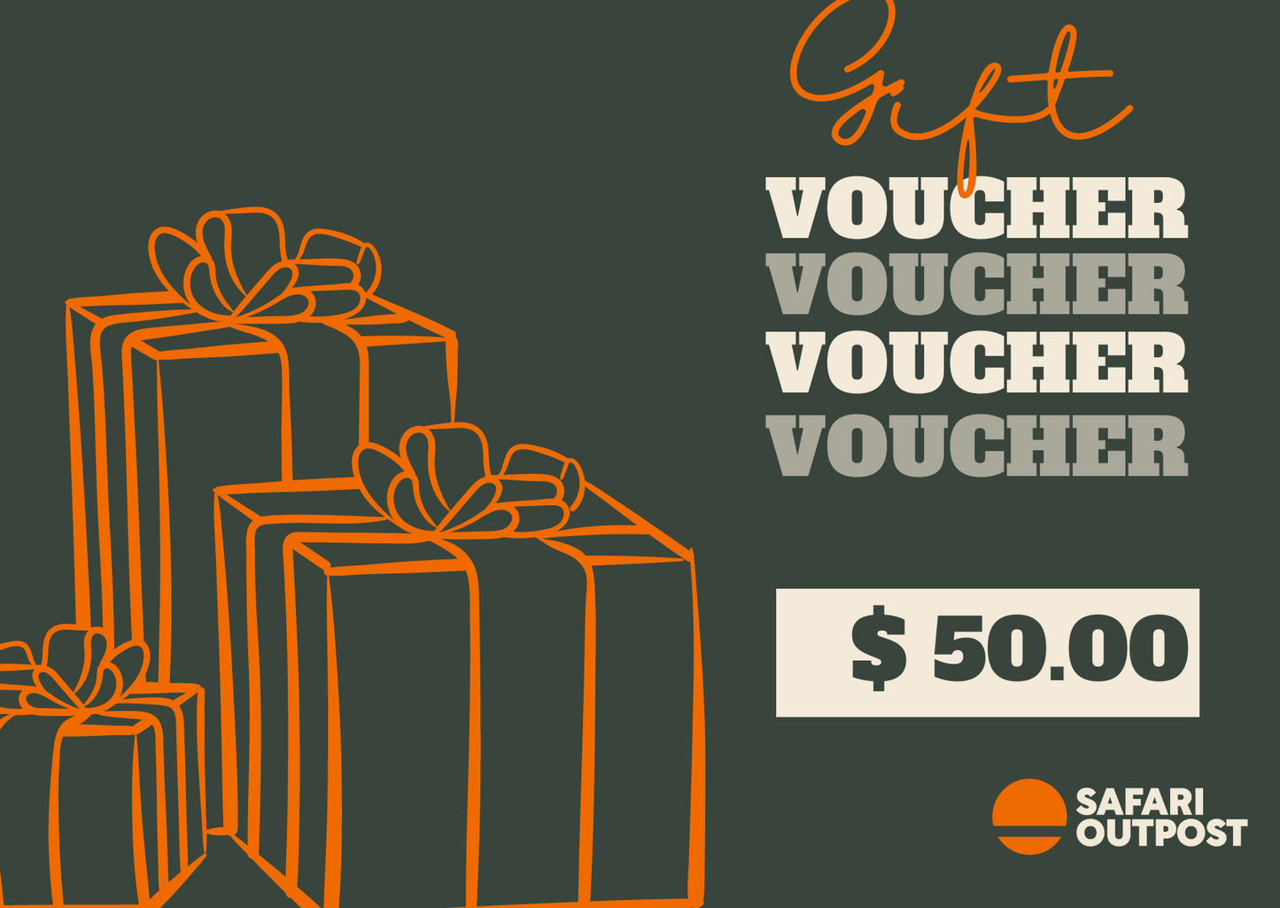 Safari Outpost Gift Card - Safari Outpost