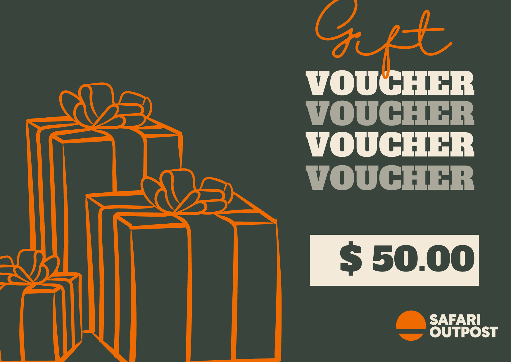 Safari Outpost Gift Card - Safari Outpost