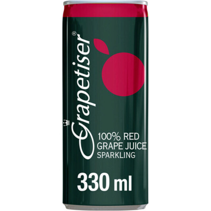 Grapetiser Sparkling 100% Red Grape Juice 330ml - Safari Outpost