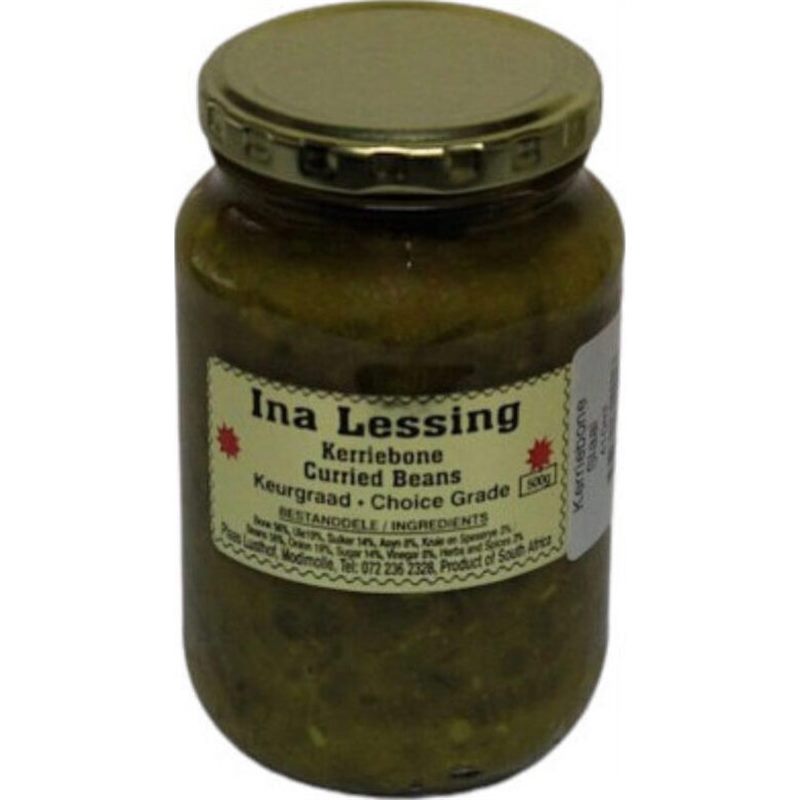 Ina Lessing Beans - Curried - Salad 500g