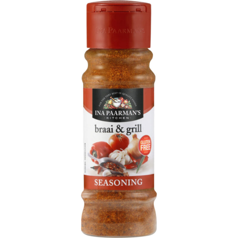 Ina Paarman's Seasonings - Braai & Grill 200ml - Safari Outpost