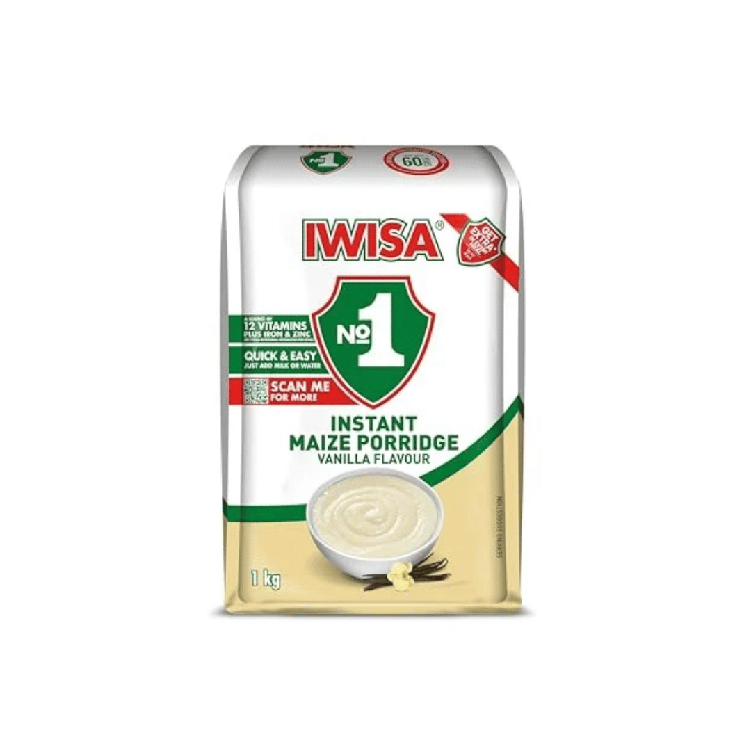 Iwisa Instant Porridge - Vanilla 1kg