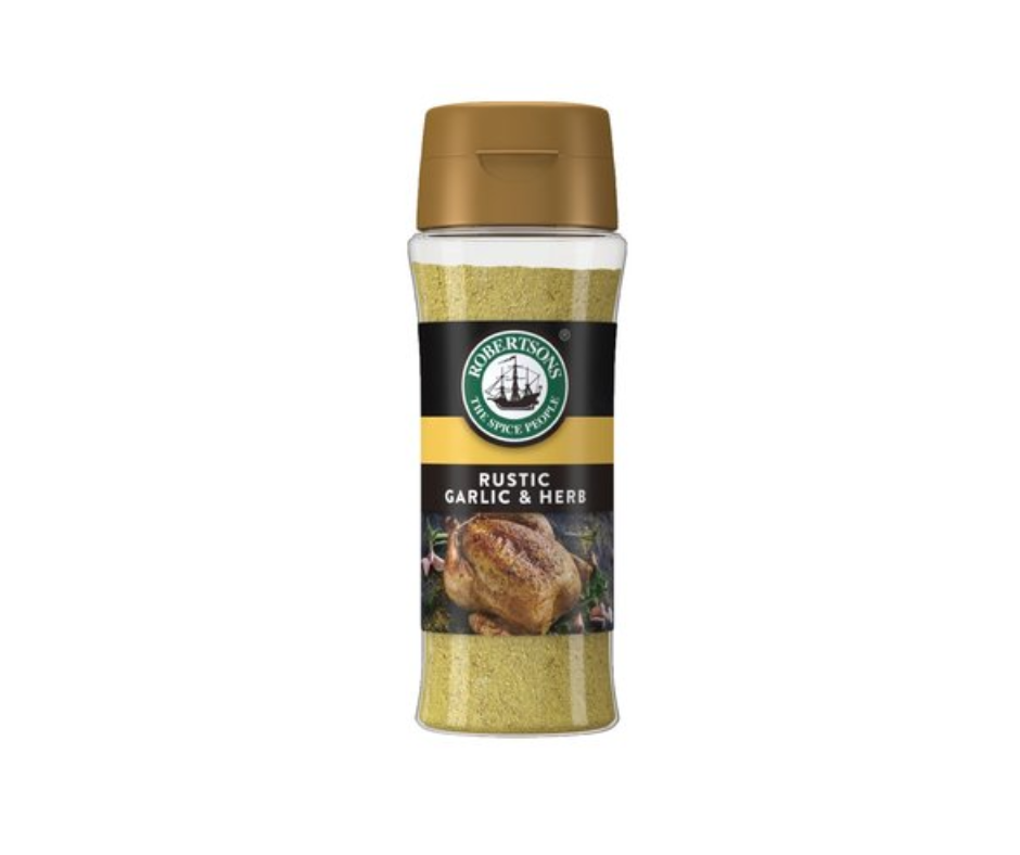 Robertsons Master Blend - Roasts - Rustic Garlic&Herb 200g