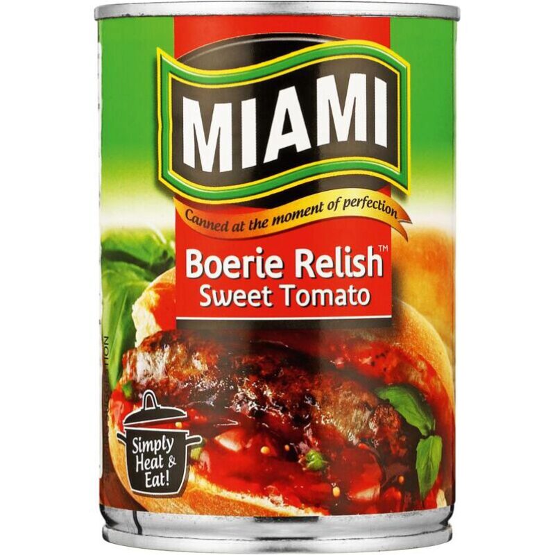 Miami Tomato Based - Boerie Relish 450g