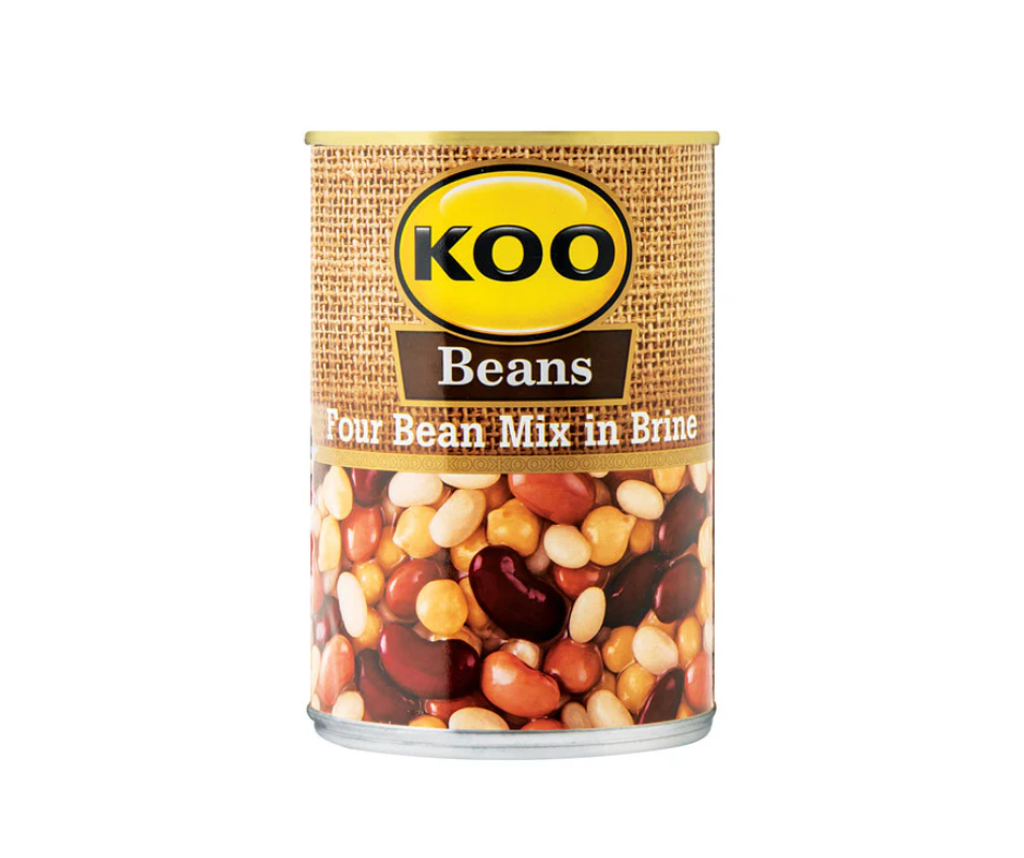 Koo Canned Veg - 4 Bean Mix 410g