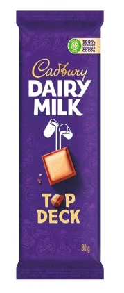 Cadbury Chocolate Slabs - Dairy Milk - Top Deck 80g - Safari Outpost