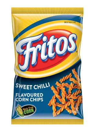 Fritos Corn Chips - Twists - Sweet Chilli 120g - Safari Outpost