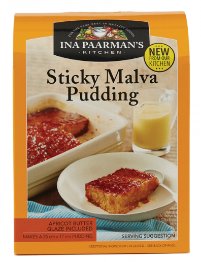 Ina Paarman's Bake Mixes - Sticky Malva Pudding 500g - Safari Outpost