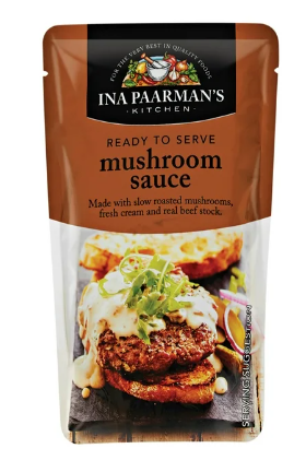 Ina Paarman's Ready-To-Serve Sauces - Mushroom 200ml - Safari Outpost