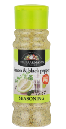 Ina Paarman's Seasonings - Lemon & Black Pepper 200ml - Safari Outpost