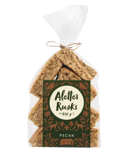 Alettes Rusks Rusks - Pecan Nut 450g - Safari Outpost