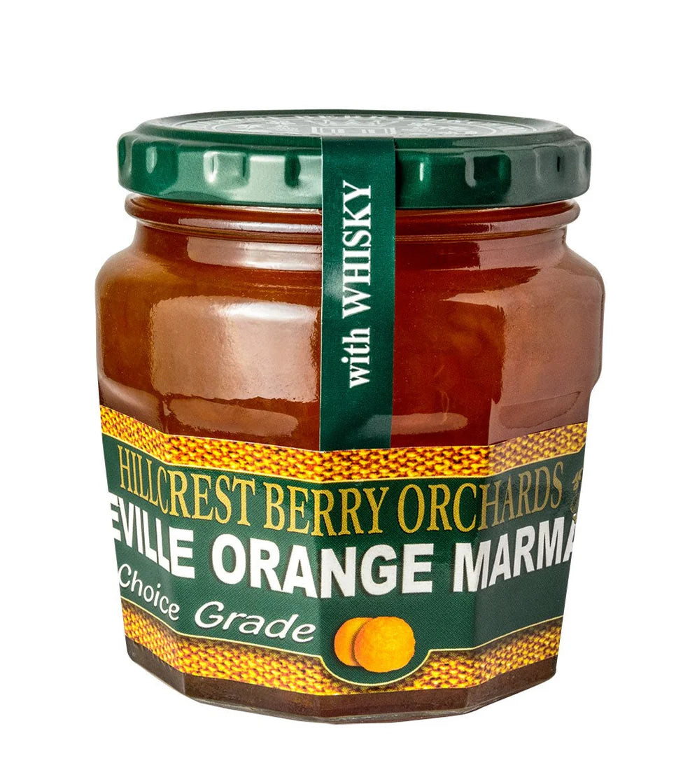 Hillcrest Seville Orange Marmalade in Whiskey 300g