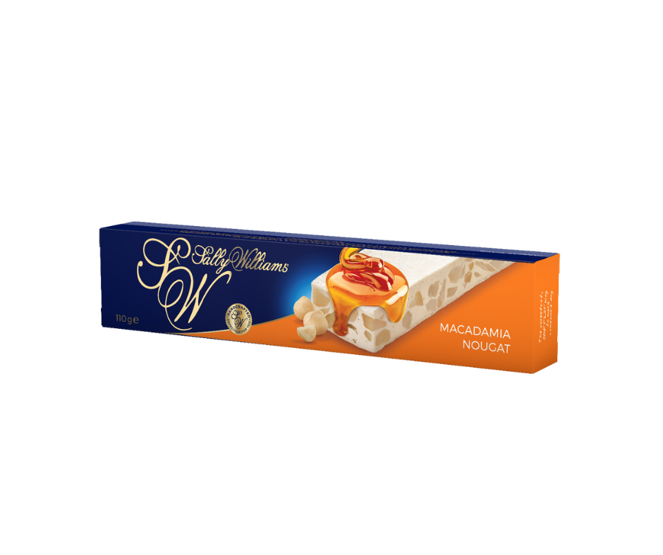 Sally Williams Nougat - Impulse Bars - Macadamia 110g