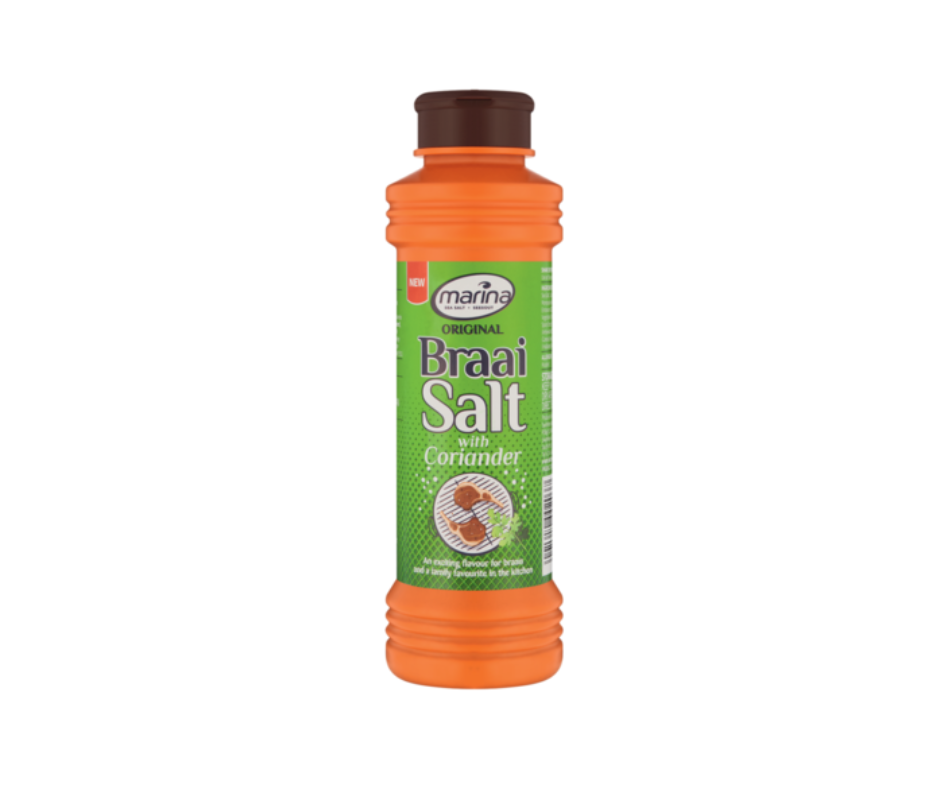Marina Braai Salt Range - Braai Salt w/ Coriander 400g