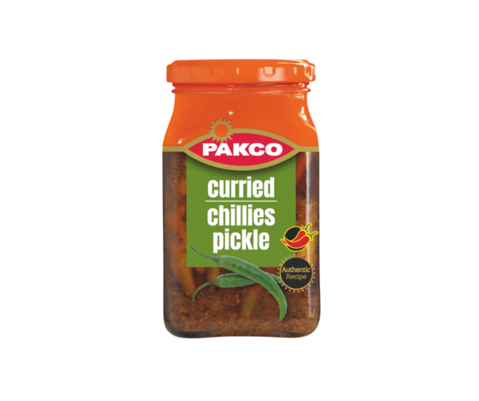 Pakco Pickles - Curried Chillies 325g