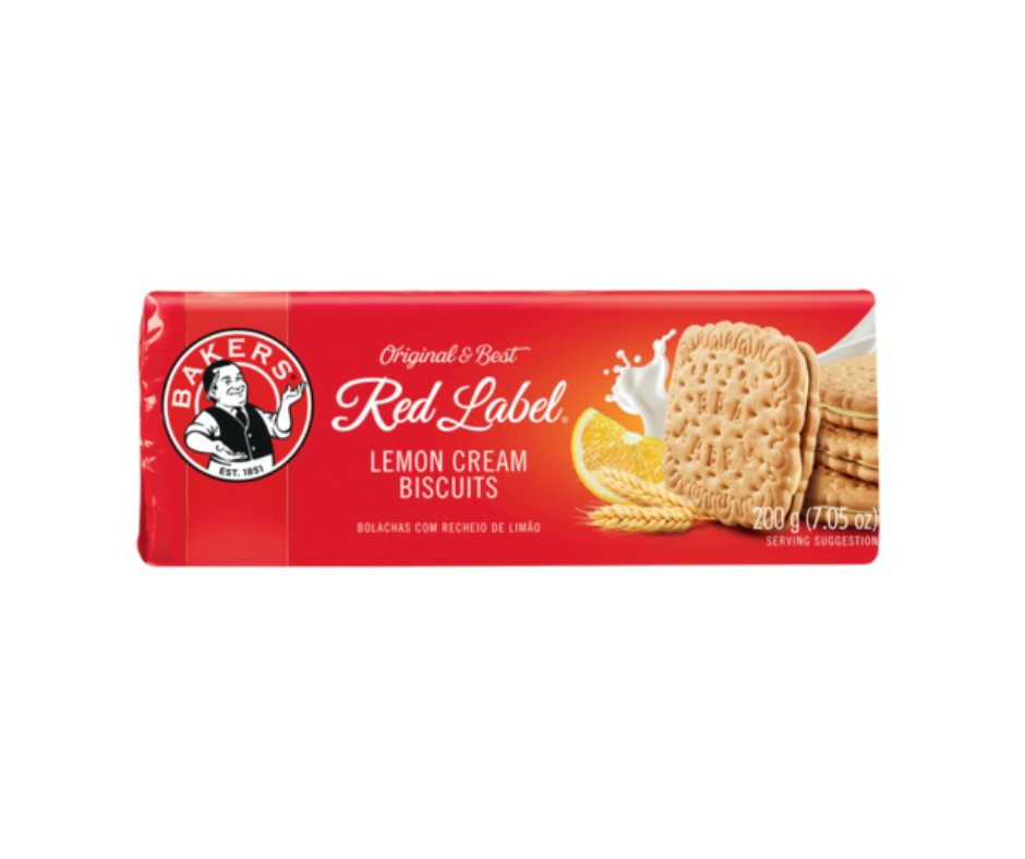Bakers Red Label - Lemon Creams 200g