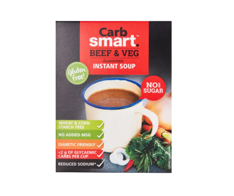 Carb Smart Instant Soup - Beef & Veg 68g
