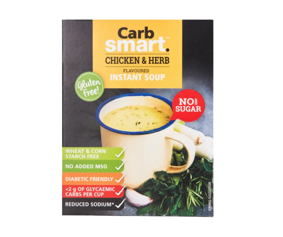 Carb Smart Instant Soup - Chicken & Herb 68g