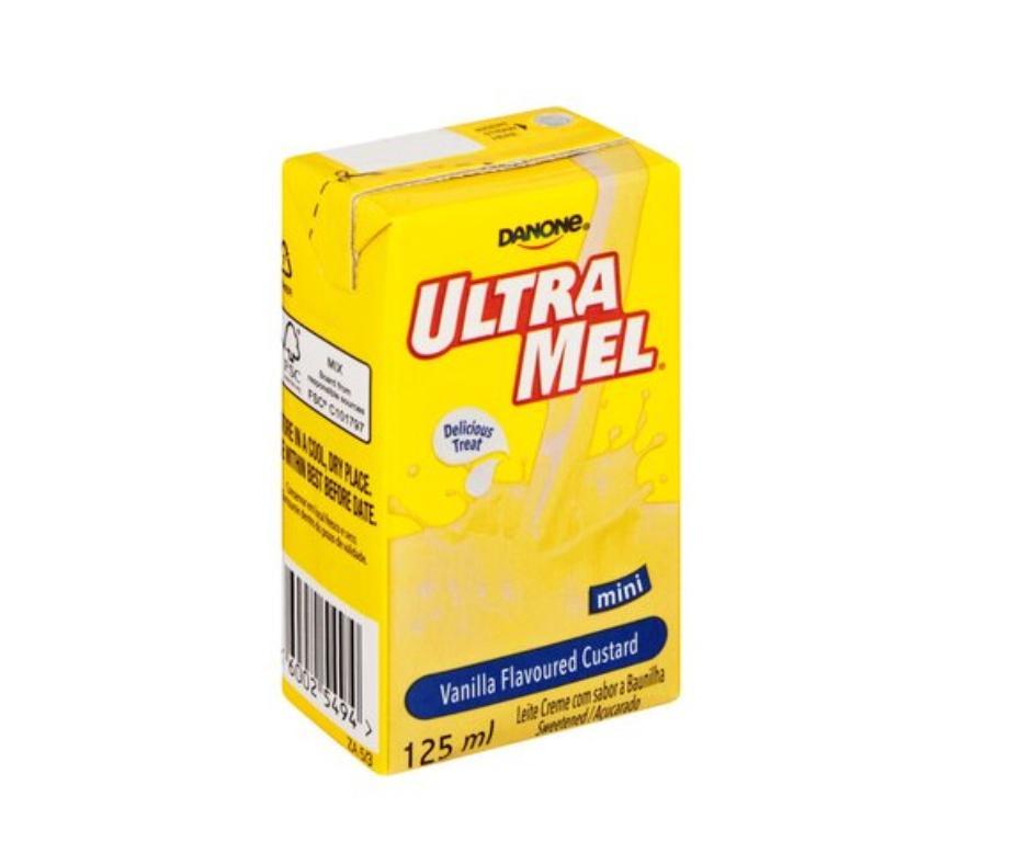Danone Ultramel - UHT - Vanilla Custard 125ml