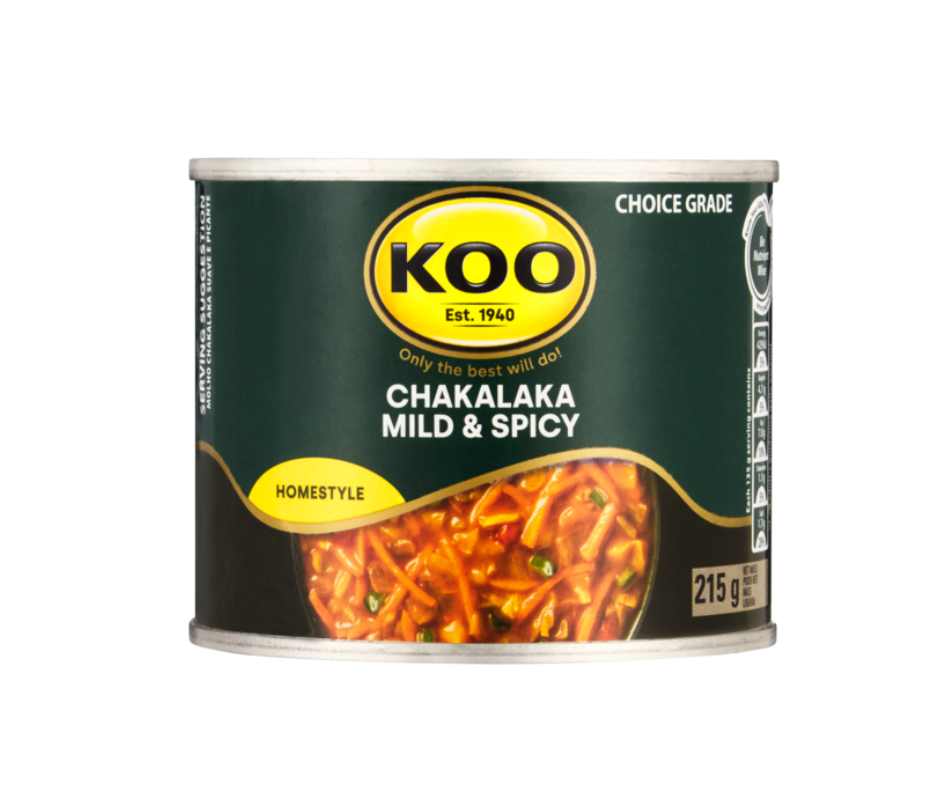 Koo Canned Veg - Chakalaka Mild&Spicy 215g