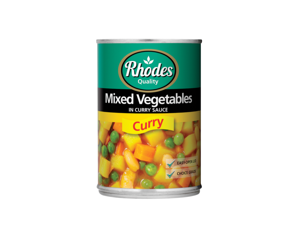 Rhodes Canned Veg - Mixed Vegetable Curry 410g