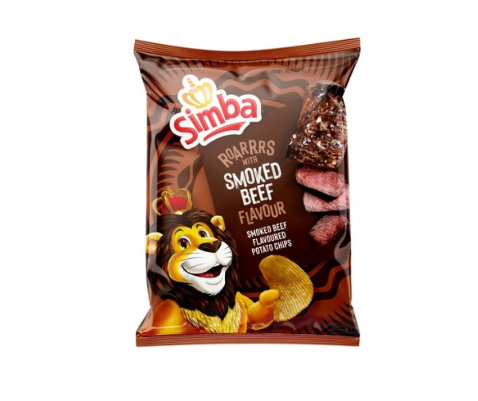 Simba Potato Chips - Smoked Beef 120g