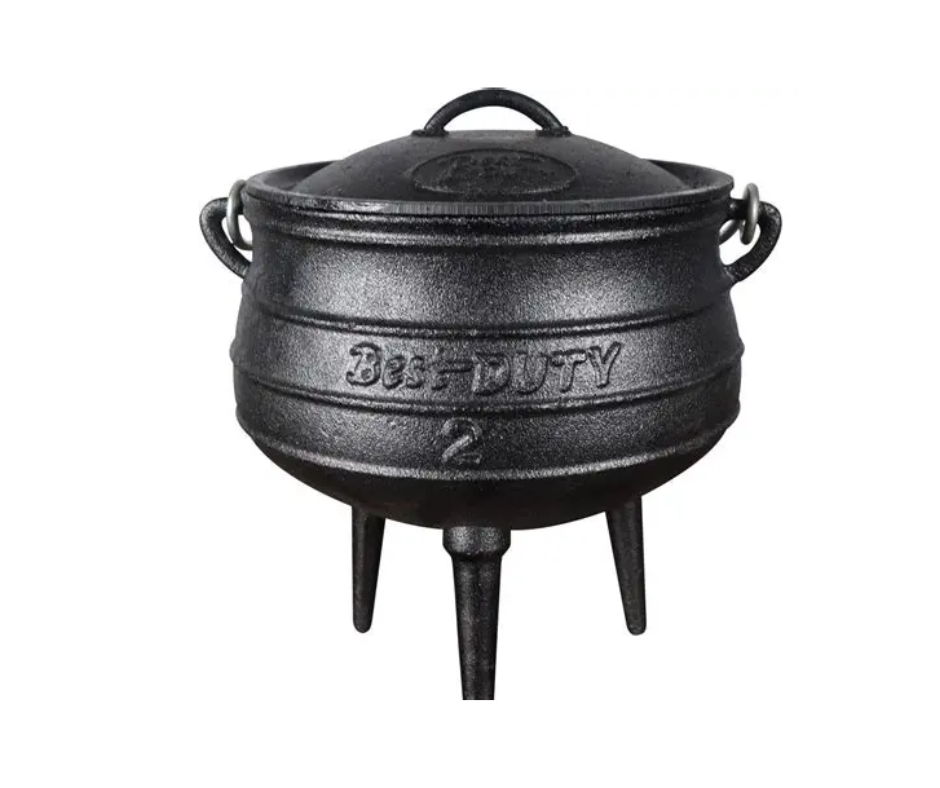 Best Duty Potjie Pots - Size 2 Pot & Lid