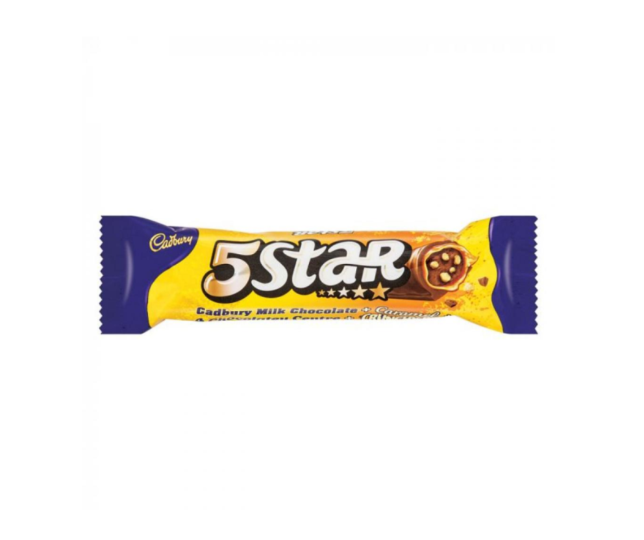 Cadbury Chocolate Bar - 5 Star 48.5g