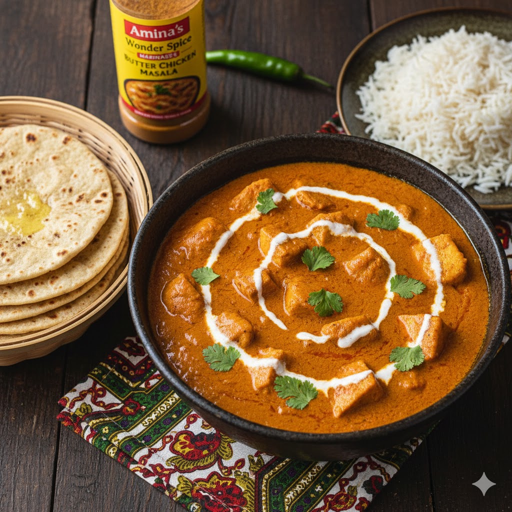 Amina's Creamy Butter Chicken : The Mzansi Classic