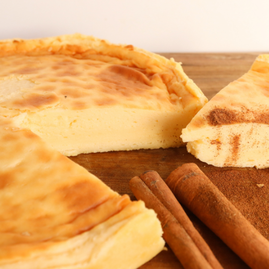 Melktert Cheesecake (No-Bake)