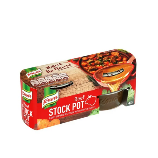 Knorr Stock Pot - Beef Stock Pot 4pack 28g