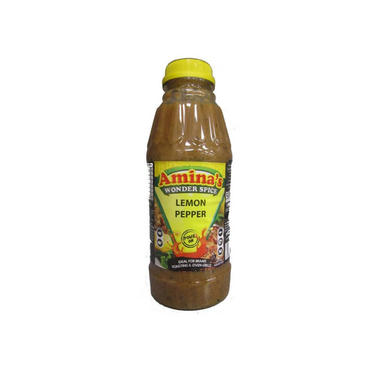 Amina's Wonder Spice Marinade - Pour On - Lemon Pepper 500ml