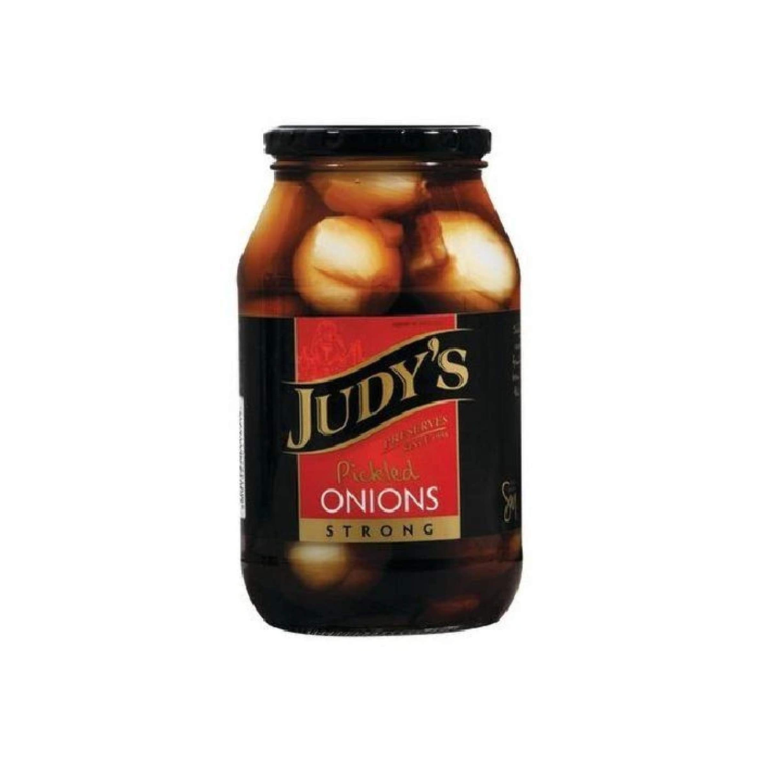 Aunt Judy's Pickled Onions - Strong 410g [BB]