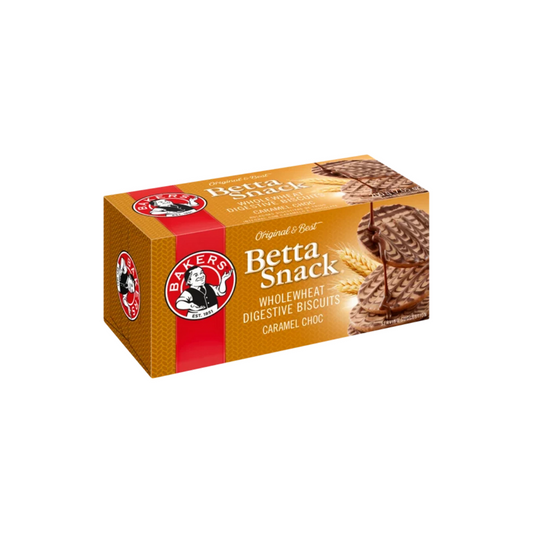 Bakers Bettasnack - Caramel Choc 200g
